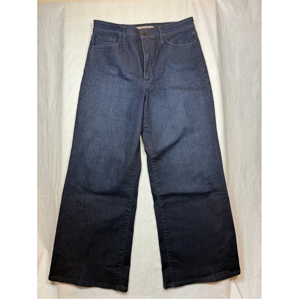 Joe's Jeans Dark Blue Wide Leg Ankle Egalitarian Women's Size 30